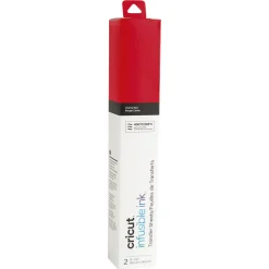 CRICUT - 2 feuilles de transfert rouge 30,5 x 30,5 cm - cricut