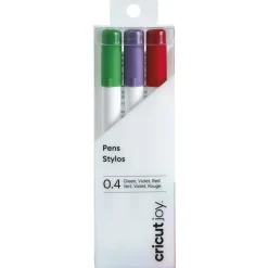 CRICUT - 3 stylos pointe fine 0.4 mm - cricut