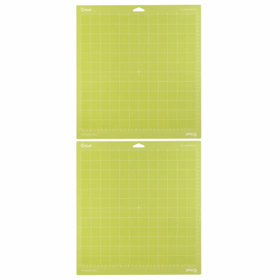 CRICUT - 2 tapis de coupe à adhérence standard 30,5 x 30,5 cm cricut