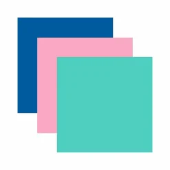 CRICUT - 3 vinyles permanents 91 x 33 cm - menthe, rose clair, bleu