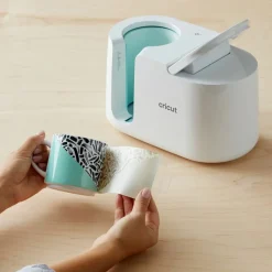 CRICUT - Feuilles de transfert pour mug press - jaune/ rose - 11,4 x 30,5 cm