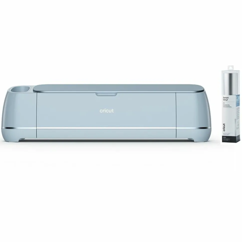 CRICUT - Machine de découpe cricut maker 3 + vinyle permanent argent mat 366 x 33 cm