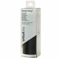 CRICUT - Rouleau de vinyle amovible cricut noir 121,9 x 13,9 cm