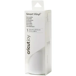 CRICUT - Vinyle amovible blanc mat - 13,9 x 121,9 cm - cricut joy