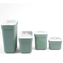 CURVER - Poubelle ready to collect 30 l vert menthe