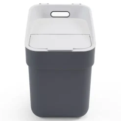 CURVER - Poubelle ready to collect 20 l gris foncé
