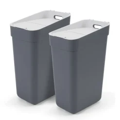 CURVER - Poubelle ready to collect 30 l gris foncé
