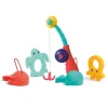 D - Pêche à la ligne en mousse, jeu de bain éducatif pour enfant