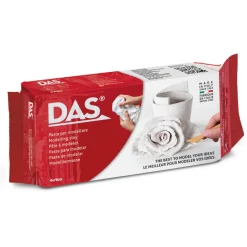 DAS - Pâte à modeler DAS Pain de 500g blanc