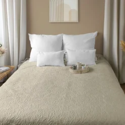 DECOSTARS - Decostars - couvre-lit microfibre à motif floral