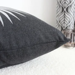 DECOSTARS - Decostars - coussin carré feuille de palmier