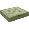 DECOSTARS - Decostars - coussin de sol uni en pur coton