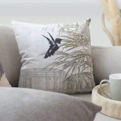 DECOSTARS - Decostars - coussin carré imprimé nature