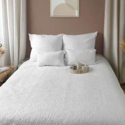 DECOSTARS - Decostars - couvre-lit microfibre à motif floral