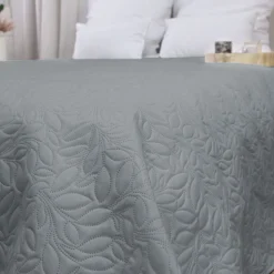 DECOSTARS - Decostars - couvre-lit microfibre à motif floral