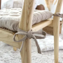 DECOSTARS - Decostars - galette de chaise piquée motif nature