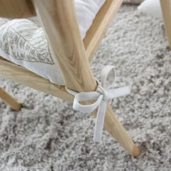 DECOSTARS - Decostars - galette de chaise piquée motif nature