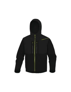 DELTA PLUS - Veste softshell horten2 noir/jaune taille l - delta plus