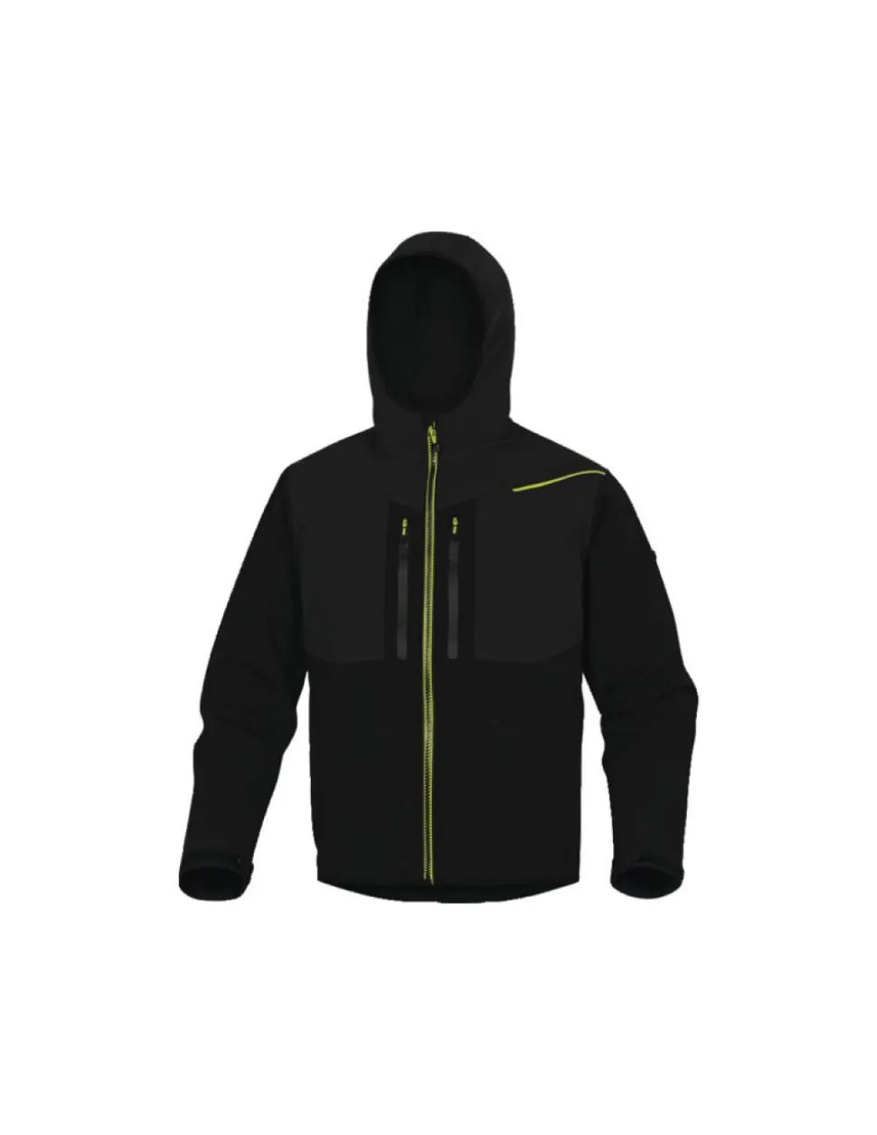 DELTA PLUS - Veste softshell horten2 noir/jaune taille l - delta plus