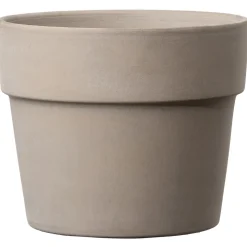 DEROMA - Pot Vaso Perfetto Grafite en terre cuite - H.19,7 x D.24 m