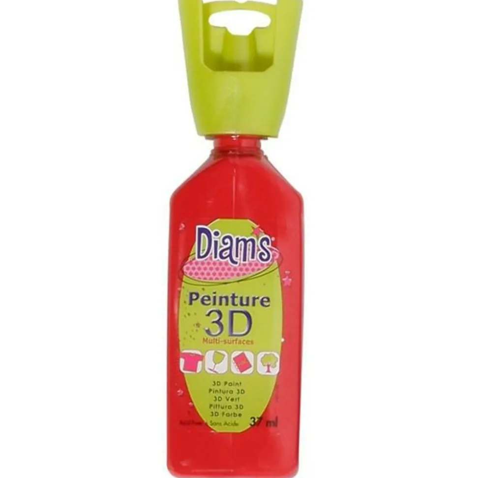 DIAM'S - Peinture 3d multisurface - brillant rouge profond