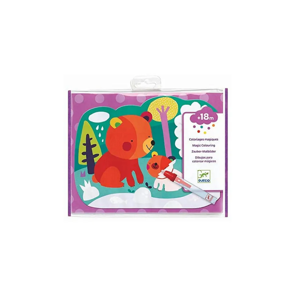 DJECO - Coloriage a l eau cache dans les bois