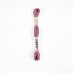 DMC - Fil de laine organique à broder Eco Vita 360 coloris 410 rose -16m