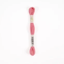 DMC - Fil de laine organique à broder Eco Vita 360 coloris 403 rose -16m