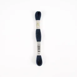 DMC - Fil de laine organique à broder Eco Vita 360 coloris 612 bleu -16m