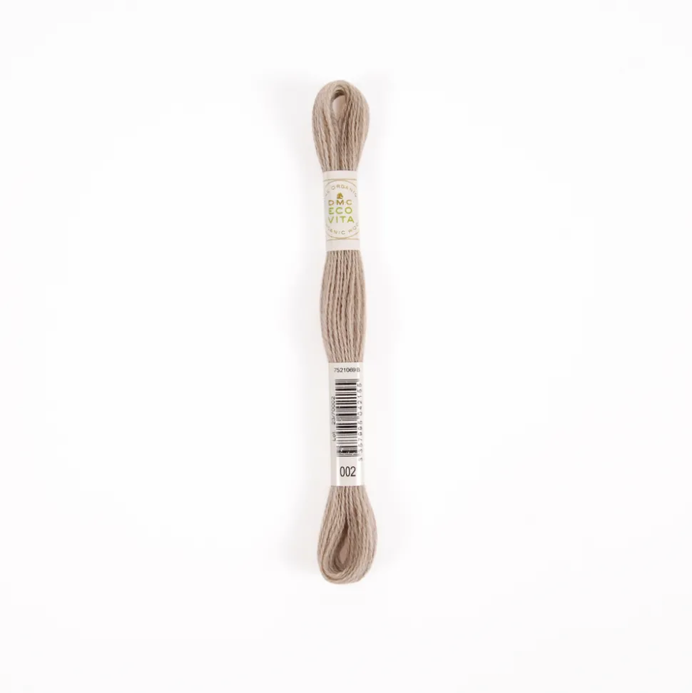 DMC - Fil de laine organique à broder Eco Vita 360 coloris 2 mauve -16m
