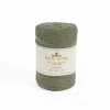 DMC - Fil Eco Vita Tape 250gr pour crochet et tricot, coloris 128 vert -120m