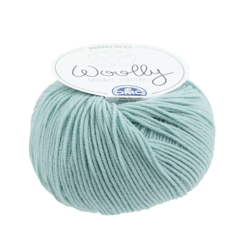 DMC - Laine Woolly 100% Merinos : vert 50g