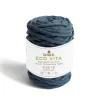 DMC - Pelote Eco Vita pour aiguilles n°12/crochet 10-12 coton bleue - 250 g