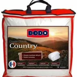 DODO - Couette chaude country 140 x 200 cm - 400 g/m²