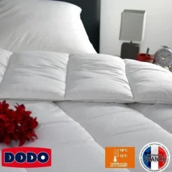 DODO - Couette chaude vancouver 240 x 260 cm - 400 g/ m² - blanc