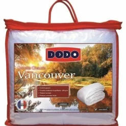 DODO - Couette chaude vancouver 240 x 260 cm - 400 g/ m² - blanc