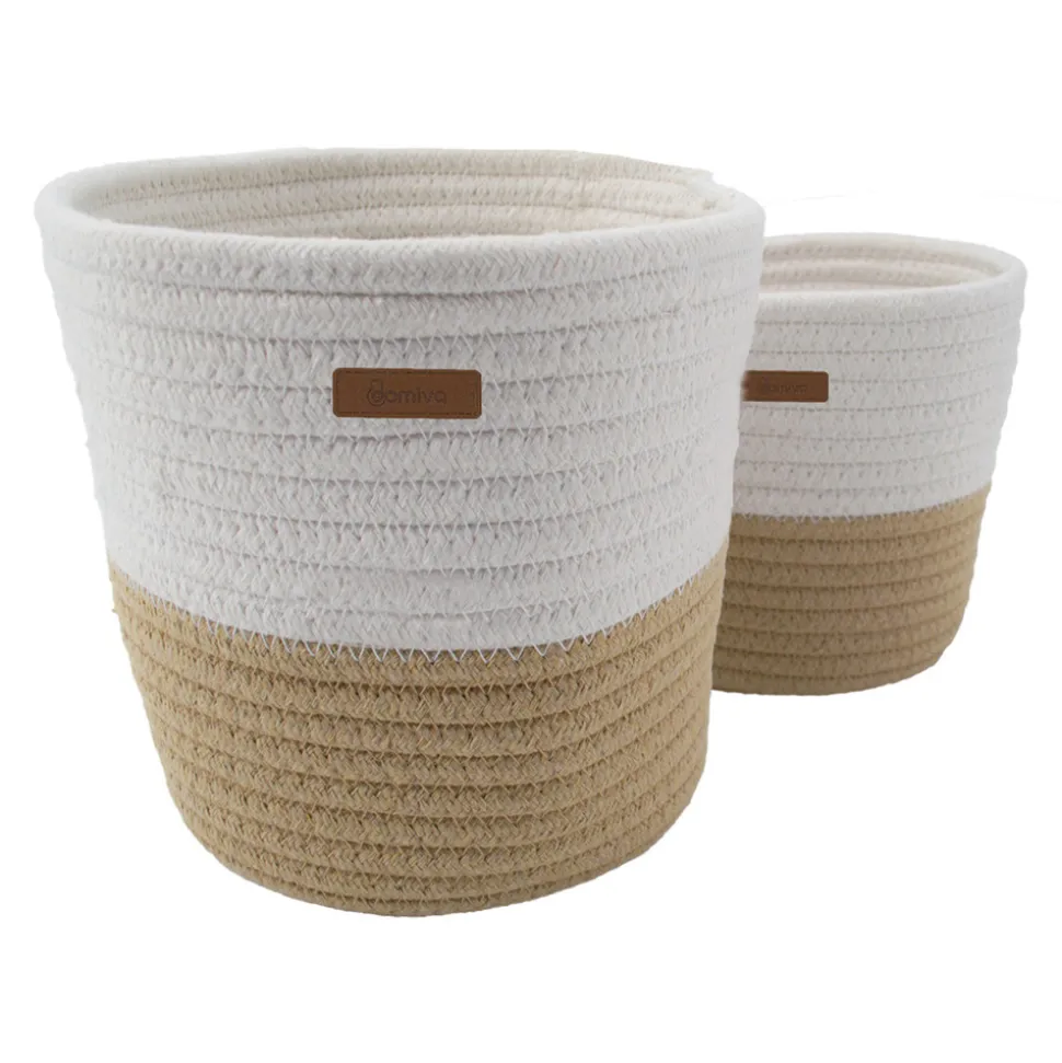 DOMIVA - Domiva - lot de 2 panières de rangement pour bébé