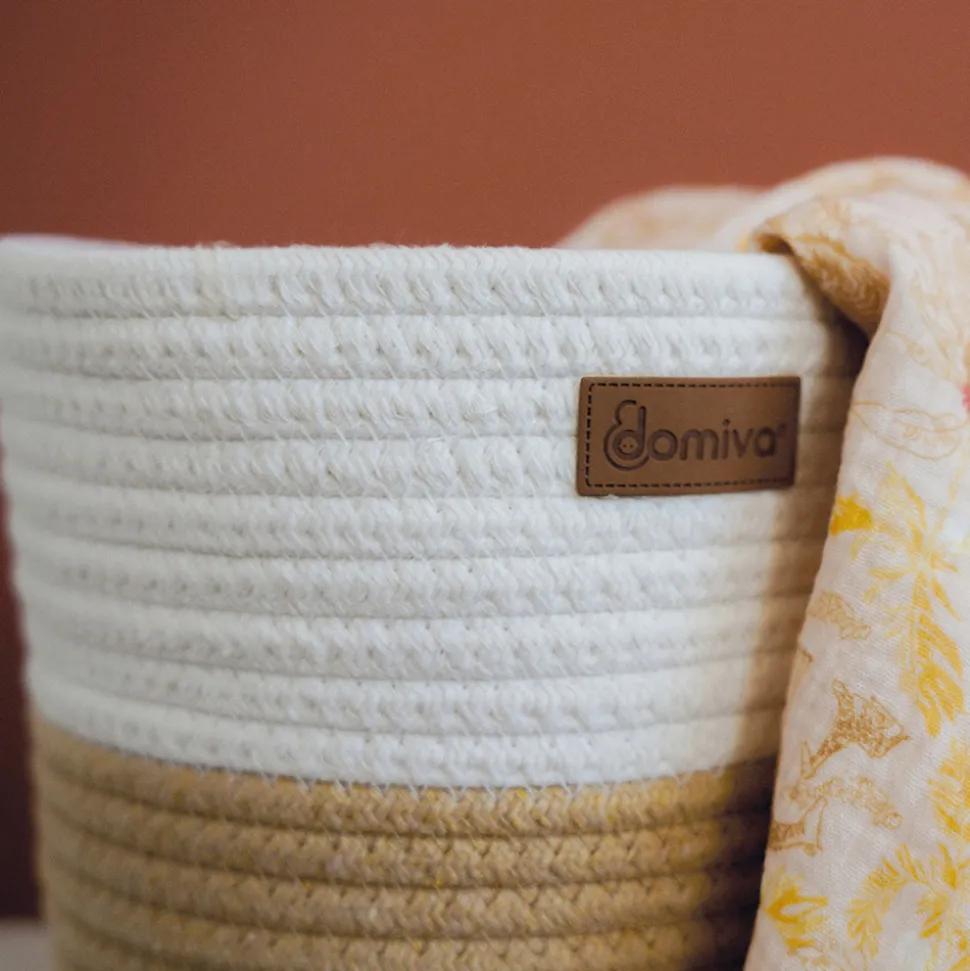 DOMIVA - Domiva - lot de 2 panières de rangement pour bébé