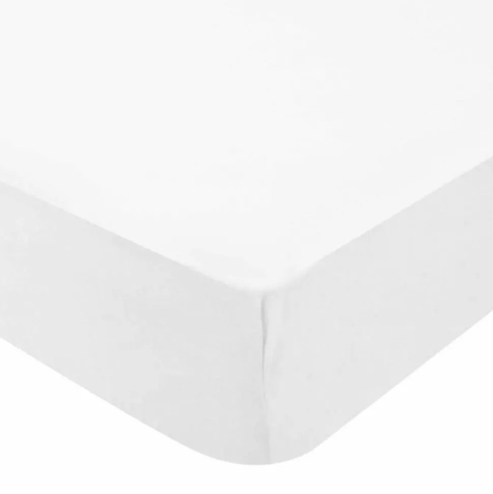 DOMIVA - Drap housse imperméable - blanc - 35 x 75 cm