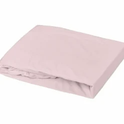 DOMIVA - Ensemble bébé avec 1 alese + 1 drap housse - poudre - 70 x 140 cm