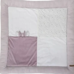 DOMIVA - Tapis de parc esprit enchanté - lilas - 100 x 100 cm