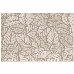 DOUCEUR D'INTERIEUR - Douceur d'interieur - tapis tissé feuilles