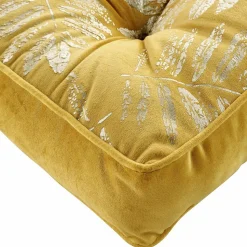 DOUCEUR D'INTÉRIEUR - Douceur d'intérieur - lot de 2 coussins de sol adelor jaune
