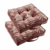 DOUCEUR D'INTÉRIEUR - Douceur d'intérieur - lot de 2 coussins de sol adelor rose