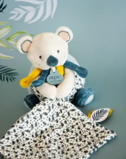 DOUDOU ET COMPAGNIE - Peluche yoca le koala avec doudou