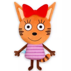 DOWNYPAWS - Chaton en peluche - vêtements roses