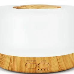 DOWNYPAWS - Diffuseur d'huiles essentielles - humidificateur à ultrasons (500 ml, faible bruit)