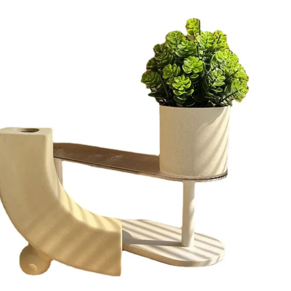 DOWNYPAWS - Simulation de plantes vertes en pot simulation de souchet