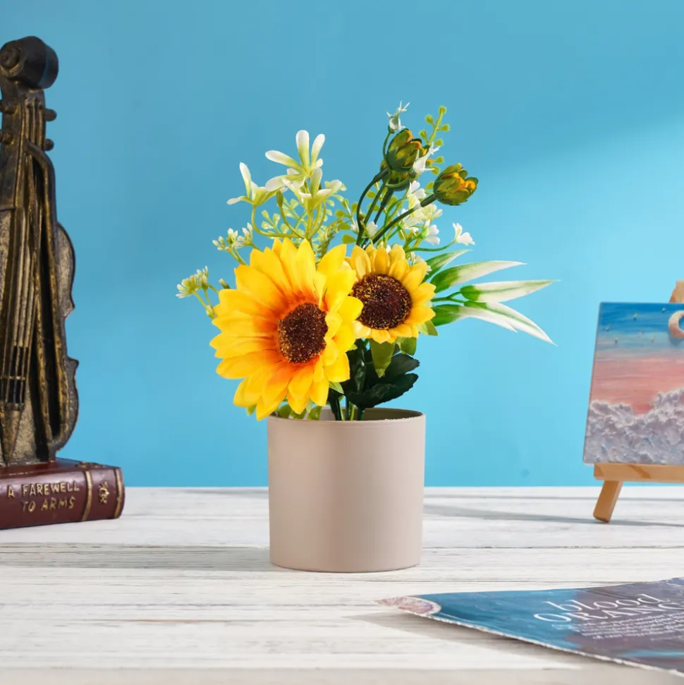 DOWNYPAWS - Tournesol artificiel de haute qualité