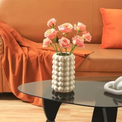 DOWNYPAWS - Vase décoratif boho bubble beige